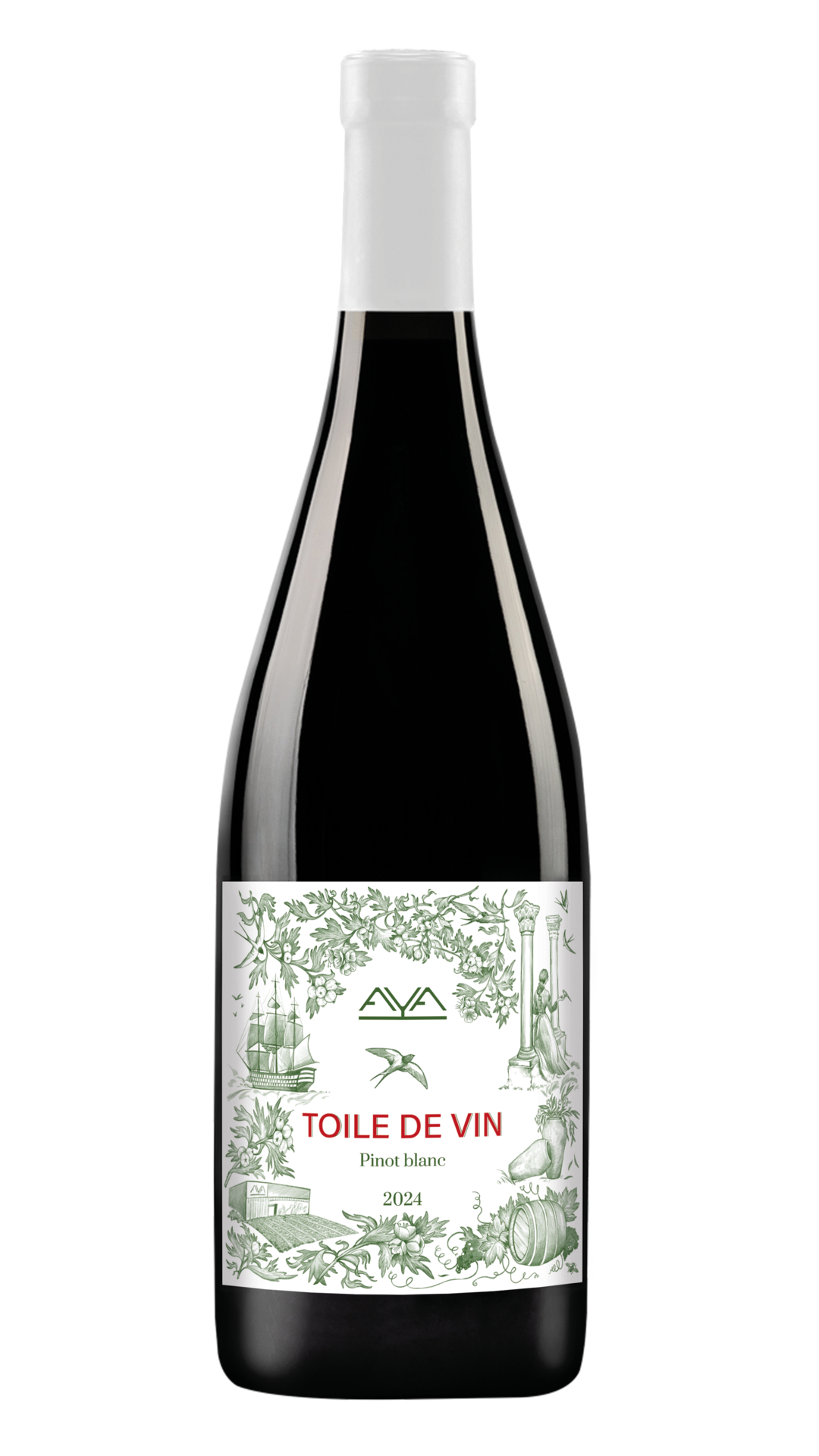 Toile de vin pinot blanc 2024